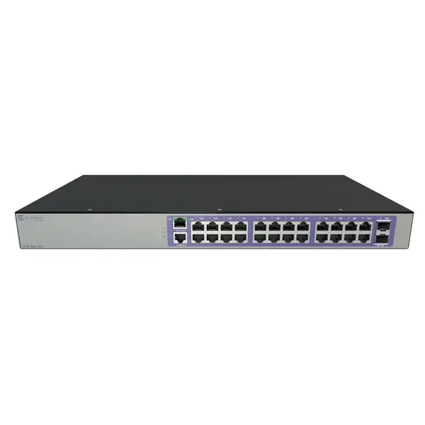 Extreme Networks 210-24P-GE2 | Switching 210 Series 24 port 10/100/1000BASE-T PoE+ 185W Gigabit Ethernet PoE+ Switch