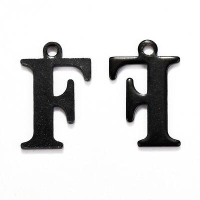 304 Stainless Steel Alphabet Charms