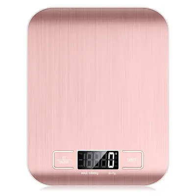 Stainless Steel Food Scale, 1 Count Square Digital Measuring Scale, Kitchen Measuring Utensil For Food Baking, Kitchen Gadget...