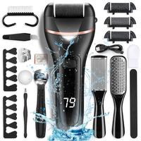 17 in 1 Pedicure Kit, Professional Pedicure Tools Foot Rasp Foot Dead Skin Remover for Home & Salon Care, HUONUL Electric Cal...