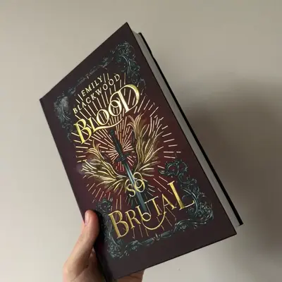 SPECIAL EDITION Blood So Brutal Hardback (Signed by the author with art)