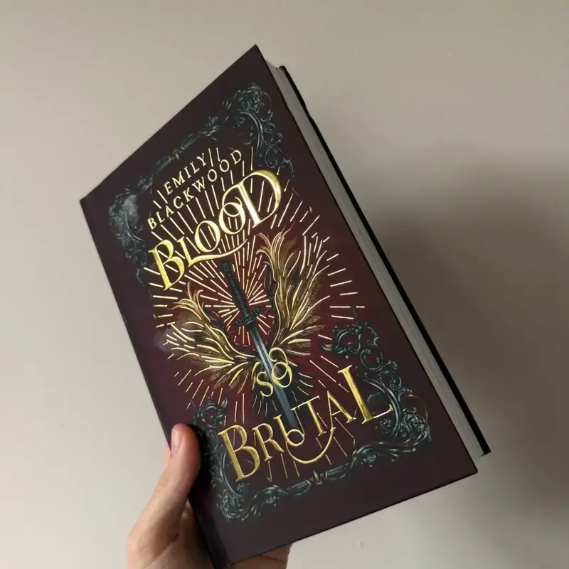 SPECIAL EDITION Blood So Brutal Hardback (Signed by the author with art)