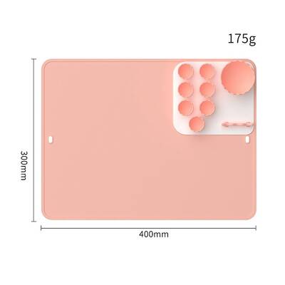 Silicone Watercolor Oil Paint Palette Mat