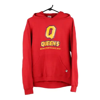 Bewic Sports Day Russell Athletic Hoodie - Medium Red Cotton Blend