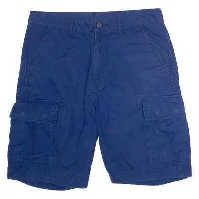 LEVI'S Mens Cargo Shorts Blue M W30