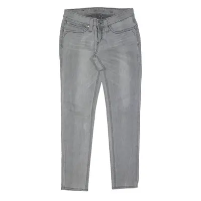 LEVI'S Low Rise Jeans Grey Denim Slim Skinny Womens W27 L30