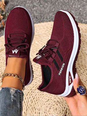 Women's New Casual Sneakers, Large Size Lightweight Soft Sole Shoes, Comfortable Non-Slip Walking Shoes, Perfect for Travel &...
