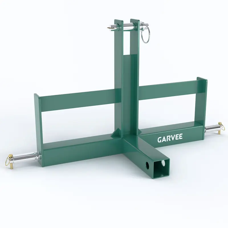 Garvee Robust 3 Point Trailer Hitch Receiver for Tractor – 2 Category 1 Quick Hitch Drawbar Adapter – Includes Suitcase ...