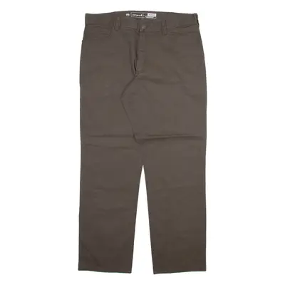 CARHARTT Mens Trousers Grey Relaxed Straight W36 L32