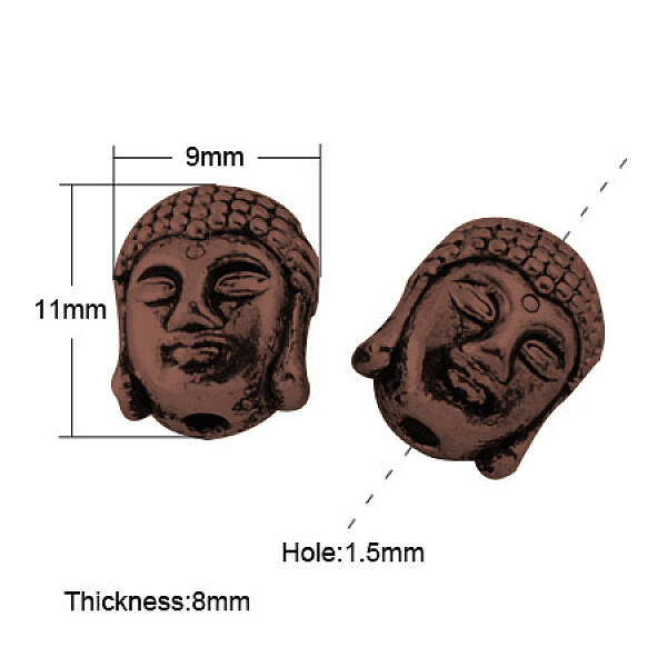 Tibetan Style Alloy Beads