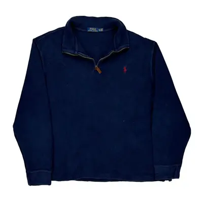 Polo By Ralph Lauren 1/4 Zip - XL Navy Cotton