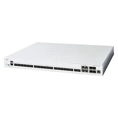 Cisco C1300-24XS | Catalyst 1300 Series 1300-24XS 20 x 10G SFP+ and 4 x 10G RJ-45/SFP+ Dual Purpose Uplink Ports and 1 x GE M...