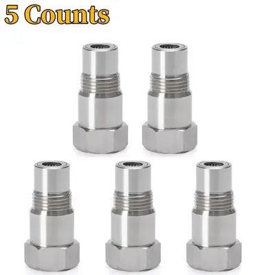 O2 Sensor Connector, Exhaust Gas Oxygen Sensor Auto Sensors O2 Sensor Adapter, M18X1.5 Sensor Connector, Hardware Car Repair...
