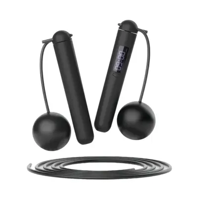 Smart Counting Jump Rope, 1 Set Batteries Required Adjustable Skipping Rope with Lcd Display, Fitness Equipment for Home Gym ...