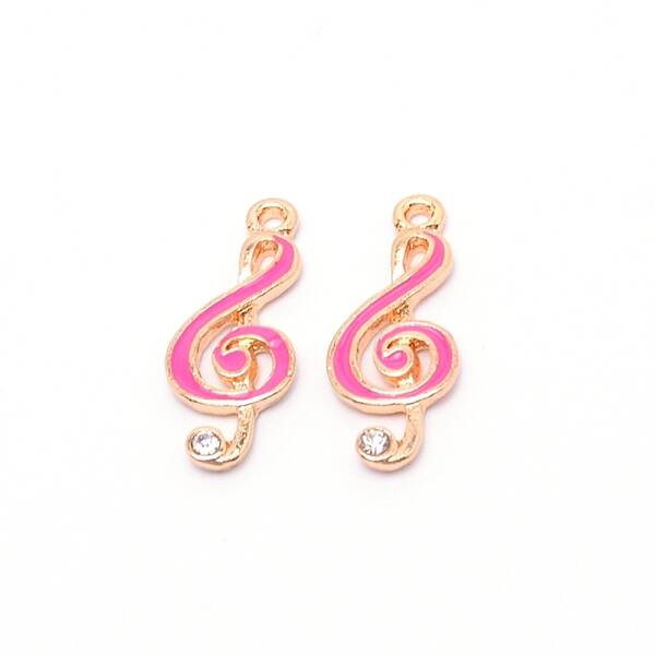 Alloy Enamel Pendants