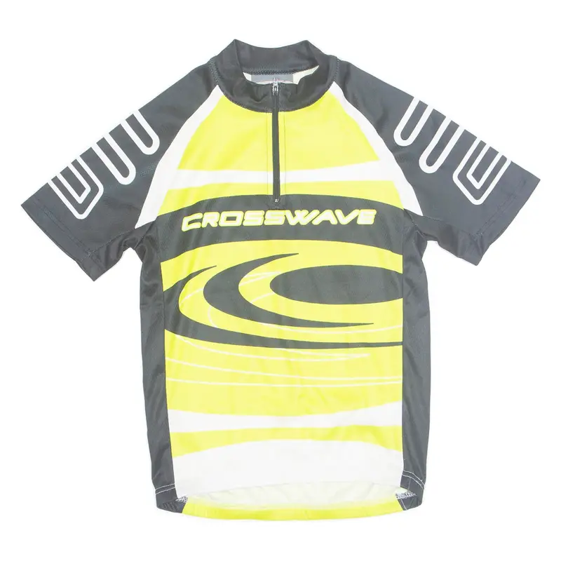 CROSSWAVE Cycling Boys Jersey Yellow 10Y