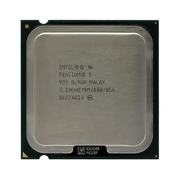 BX80553935 Intel Pentium D 935 Dual-Core 3.20GHz 800MHz FSB 4MB L2 Cache Socket LGA775 Processor