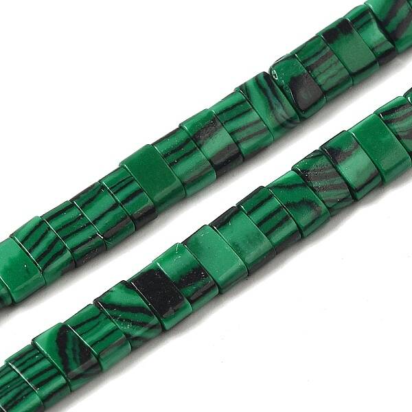 Synthetic Malachite Beads Strands