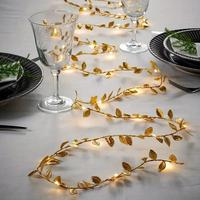 LED String Light, 20 LED Battery Operated Fake Plant Light, Decorative Light for Home, Room, Birthday Party, Courtyard, Table...