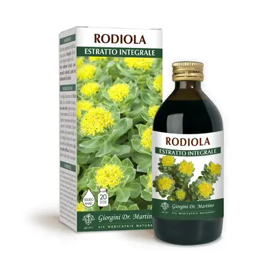 Dr Giorgini Rhodiola Whole Extract Non-Alcoholic Liquid 200ml