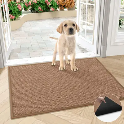 Kitchen Sink Floor Mat, 1 Count Non-slip Floor Mat, Washable Standing Mat with Rubber Backing for Laundry Room, Entry Door Ma...