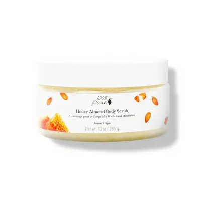 100% pure Honey Almond Body Scrub (285g)