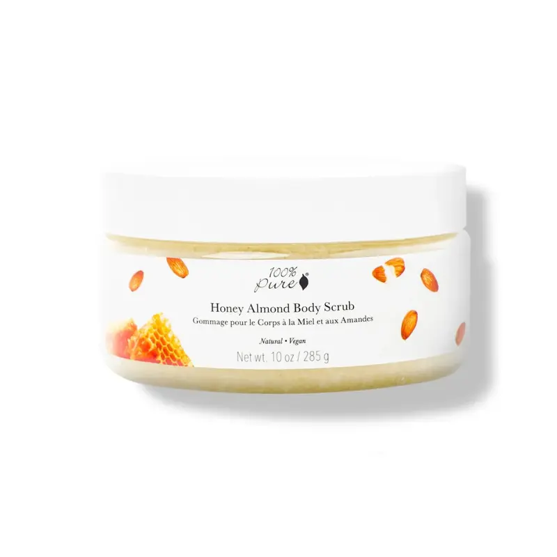 100% pure Honey Almond Body Scrub (285g)
