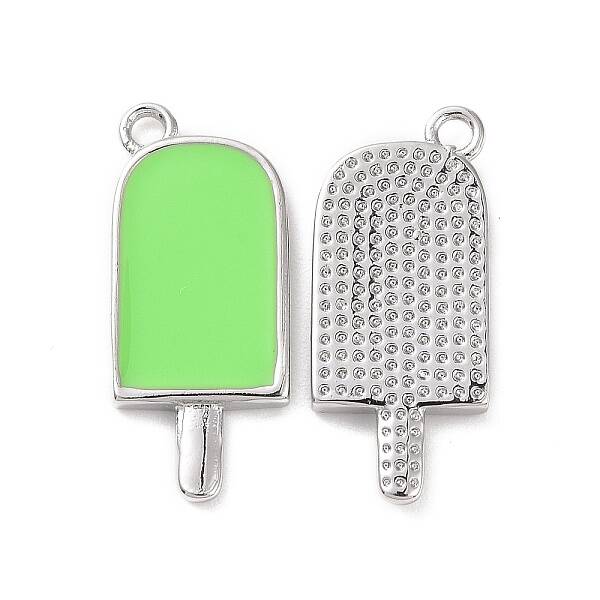 Brass Enamel Pendants