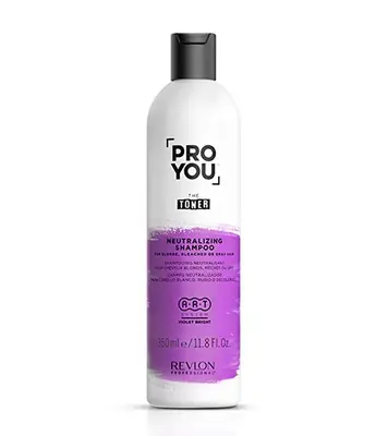 Revlon Professional Pro You The Toner Shampoo Neutralizzante Per Toni Gialli (Shampoo Neutralizzante) - Volume: 350 Ml