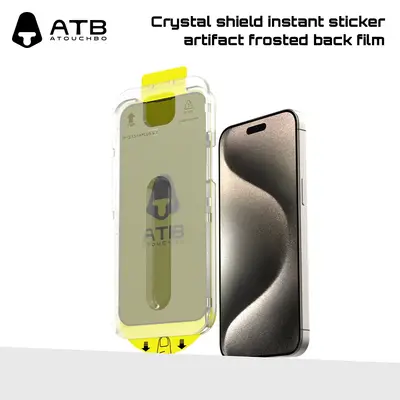 【ATB】 Phone Cases for iphone 15/14/13 Pro/Promax Series, Clear/PrivacyProtection Film, Shockproof Transparent phone Cover...