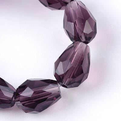 Transparent Glass Bead Strands