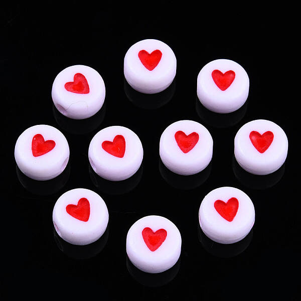 Opaque Acrylic Beads