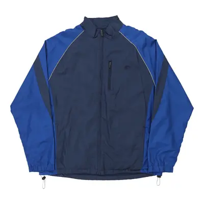 Starter Jacket - Large Navy Nylon