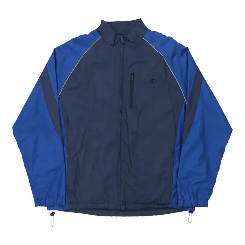 Starter Jacket - Large Navy Nylon