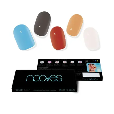 Nooves Premium Glam Melody Gel Nail Sheets 20 U