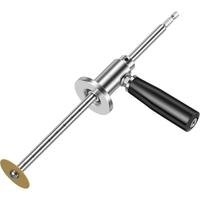 PVC Pipe Inside Cutter with Diamond Grit Cutting Wheel and Handle, Fit for 1-1/2 Inch to 8 Inch,7 Inch Adjustable Cutting Dep...