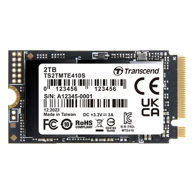 Transcend TS2TMTE410S | MTE410S 2TB Triple-Level Cell PCI Express NVMe 4.0 x4 M.2 2242 Solid State Drive