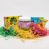 Hoppy Tracks Easter Themed Peanut Butter Treat Mini Cad bury eggs & Choco Chocolate Covered Marshmallow