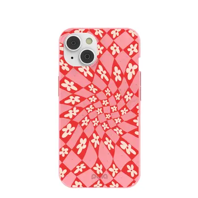 Bubblegum Pink Funky Fleurs iPhone 14/16e Case