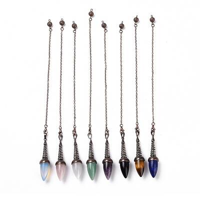 Gemstone Dowsing Pendulums
