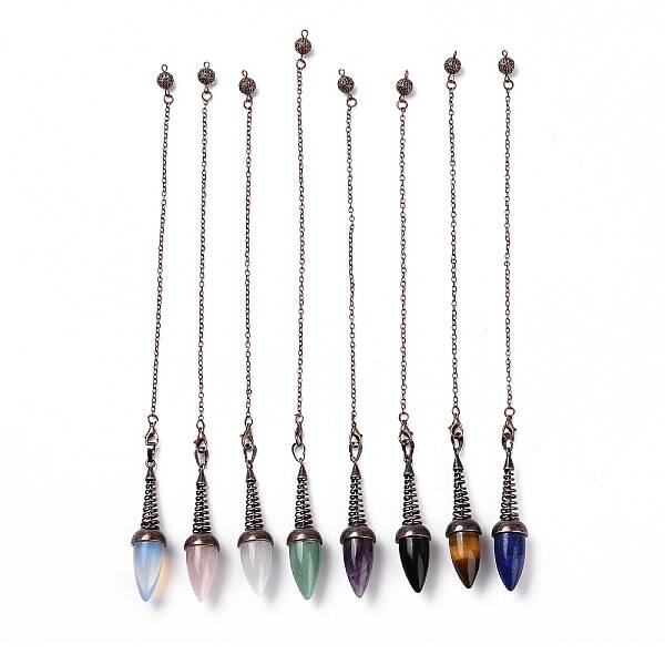 Gemstone Dowsing Pendulums