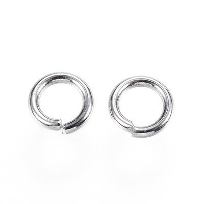 Non-Tarnish 304 Stainless Steel Open Jump Rings