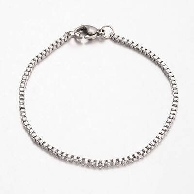 Tarnish Resistant 316 Surgical Stainless Steel Venetian Chains Bracelets