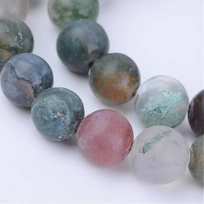 Natural Indian Agate Beads Strands