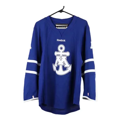 Reebok Jersey - Small Blue Polyester