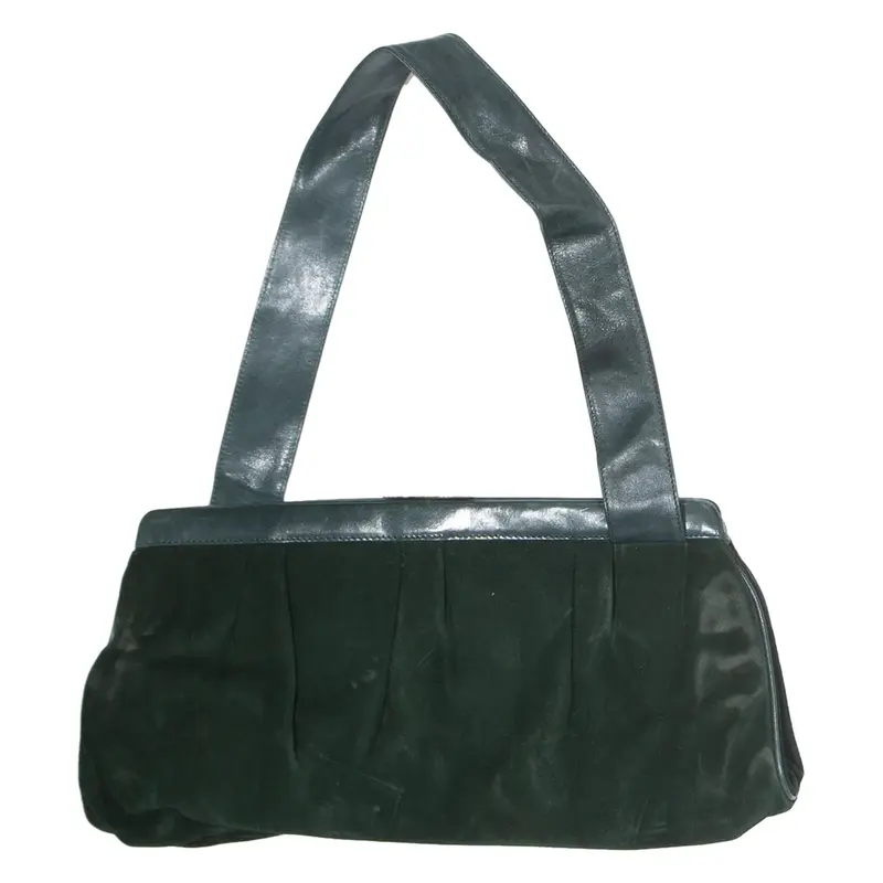 SCEPI Womens Shoulder Bag Green Synthetic