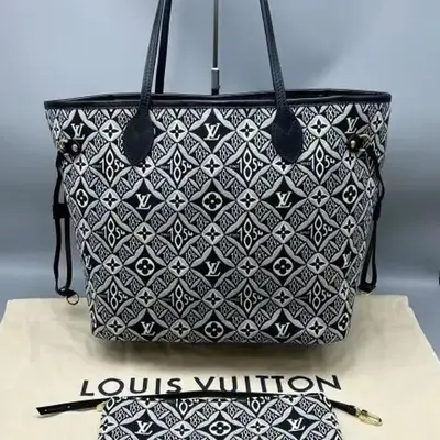Pre-owned Louis Vuitton Fabric tote bags Limited Edition 1854 MM Neverfull