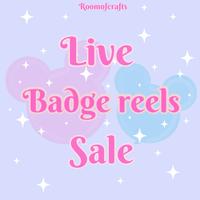 Badge reel set