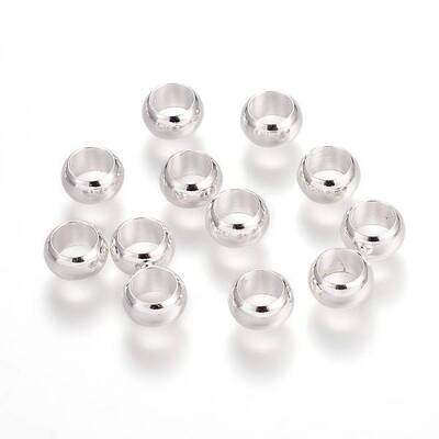 Brass European Beads