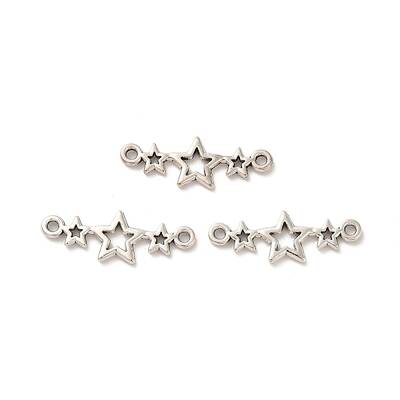 Tibetan Style Alloy Connector Charms